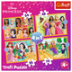 Puzzle Trefl Disney Bajkowe historie księżniczek 4 w 1 207 elementów (5900511346510) - obraz 2