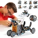 Конструктор робот на солнечной батарее 29 в 1 Solar Robot Kit Научный обучающий STEM набор 2115A-29 - изображение 3