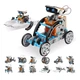 Конструктор робот на солнечной батарее 29 в 1 Solar Robot Kit Научный обучающий STEM набор 2115A-29 - изображение 5