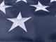 Американский флаг с вышитыми звездами стяг США 150*90 см с люверсами, объемный банер страны Соединенные Штаты USA - изображение 6