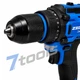 Шуруповерт аккумуляторный бесщеточный ZEGOR CDAX-21BL 21 В 2×2.0 Ач 50 Нм 2 скорости в кейсе - изображение 5