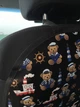 Захисна накидка чохол на спинку переднього сидіння в авто Чорний Leluno захист від ніг дітей та пасажирів 44 × 66 см - изображение 4