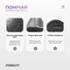 Масажний ролик-валик для МФР, йоги та пілатесу EasyFit EPP Roller 60 см ролер-масажер для спини, ніг, рук та шиї EF-2037 Чорний (56001373) - зображення 8