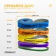 Резинка для подтягиваний Easyfit Premium 7-15 кг - резиновые петли для тренировок, фитнеса, упражнений на турнике EF-2236-2 Фиолетово-серая (56001861) - изображение 10