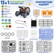 Солнечный робот-конструктор 13 в 1 STEM для детей 8+ | Робот на солнечной батарее | Обучающий конструктор - изображение 3
