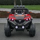Детский полноприводный электромобиль Monster SP 4X4 120W черно-красный - изображение 3