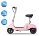 Електросамокат з сидінням OKAI Ceetle PRO EA10C Pink 10', 350(900)W, 25Km/h, 10.4Ah, 55Km, 20%, NFC, App.29kg (KOS_EA10C-P) - изображение 3