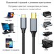 Кабель USB Type-C to USB 2.0 Type-B 2м для принтера Stone ST-UB66-2M - изображение 3