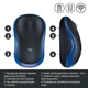 Миша бездротова Logitech M185 Blue (910-002236) - зображення 6