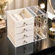 Органайзер для украшений Makeup Box XL-1831 многоуровневая шкатулка с ящиками и секциями - изображение 5
