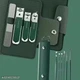 Маникюрно-педикюрный набор Nail Clipper Set AND 5630 10 в 1 в футляре - изображение 2