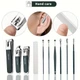 Маникюрно-педикюрный набор Nail Clipper Set AND 5630 10 в 1 в футляре - изображение 8