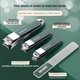 Маникюрно-педикюрный набор Nail Clipper Set AND 5630 10 в 1 в футляре - изображение 9