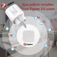 Умная Zigbee розетка 16А с мониторингом энергопотребления Tuya Smart Life, белая (SKZ16-W) - изображение 3