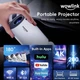 Мини-проектор Wowlink W210 портативный WiFi 6 Bluetooth 5.4, 720P, поддержка 1080P/4K HDR, Smart-проектор для дома - изображение 3
