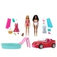 Ігровий набір Барбі Barbie Playset With 2 Dolls/Car/Pool and 15 Accessories - изображение 3
