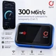 Мобильный интернет роутер 4G LTE WiFi OLAX MT60 Cat.7 + 2 антенны 5 dB | Скорость до 300 Мбит/с. Cat.4 | Аккумулятор 4000 мАч | Два выхода под антенну MIMO| Киевстар, Life, Водафон - изображение 2