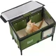 Домик для кошек с подогревом iHunt Kitty Warm House, водонепроницаемый, 6-слойная теплоизоляция, система 4-Way Lock, для улицы - изображение 1