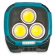Фонарь-прожектор аккумуляторный W891-1, 3-COB Work Light, Type-C, Power Bank, белый-теплый свет + 6smd красный (00141) - изображение 2