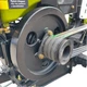 Мотоблок DOZER DE100 дизельный 10 л.с. с жидкостным охлаждением 225х106х100 см - изображение 6