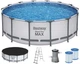 Каркасний басейн Bestway 5612X круглий d 427х122, 15232 л, з картриджним фільтром, драбиною, тентом - зображення 1