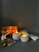 Подарочный набор для создания 2х свечей Луна и Камушек - изображение 4