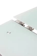 Стол раскладной Венди XS-1025 80х130х65 см закаленное стекло белый металл - изображение 4