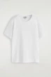 Футболка жіноча COS crew-neck cotton t-shirt 1277143006 L Білий - изображение 2