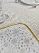 Скатерть двусторонняя с тефлоновым покрытием 120x160 см золотой полиэстер и люрекс - изображение 5