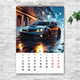 Календар А4 перекидий настінний автомобілі NEED FOR SPEED 13 листов (art. 250122a4) - зображення 5