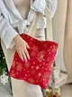 Сумка гобеленовая ADHARA-SM36 36x36 см Красная 60% полиэстер 40% хлопок Новогодняя - изображение 4