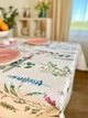 Скатерть водоотталкивающая MANTEL470 134x180 см 75% хлопок, 25% полиэстер Цветочный - изображение 15