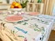 Скатерть водоотталкивающая MANTEL470 134x180 см 75% хлопок, 25% полиэстер Цветочный - изображение 17
