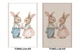 Набір кухонних рушників Bunny Love 45x65 см 100% бавовна Великодній принт 2 шт. - зображення 1