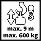 Тельфер электрический Einhell TC-EH 600 (2255150) - изображение 8