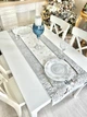 Гобеленовая дорожка Limaso MICRO854 45x140 см Серый 75% полиэстер, 22% хлопок, 3% акрил - изображение 3