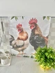 Набір кухонних рушників Happy Chickens 45х65 см 100% бавовна Принт Ассорти 2 шт. - зображення 5