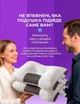 Ортопедическая подушка для сна с эффектом памяти, 48х74 см, для взрослых, антиаллергенная, белая шейного холлофайбер памятью - изображение 5