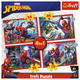 Zestaw Puzzle Trefl Bohaterski Spider-Man 4 w 1 35/48/54/70 elementów 34384 (5900511343847) - obraz 2