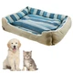 Лежанка для кота и собаки 45×40 Pet Choice, мягкое спальное место для животных, уютный лежак для домашних любимцев - изображение 2