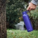 Термопляшка Quokka Solid With Strap 630 ml нержавіюча сталь з ремінцем Dusk Blue (40176) - зображення 4