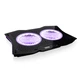 Охлаждающая подставка для ноутбука Modecom SILENT FAN MC-CF18 до 18" USB LCD RGB с регулируемыми ножками (BE6087305640) - изображение 3