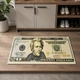 Стильный и износостойкий коврик для дома 80×120-"20 долларов" KT8000504 - изображение 5