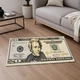 Стильный и износостойкий коврик для дома 60×90-"20 долларов" KT8000508 - изображение 6