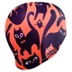 Шапочка для плавания силиконовая для взрослых MD Cats M055457 Коралловый - изображение 4