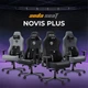 Крісло для геймерів Anda Seat Novis Plus Size XL Fabric Grey (AD23YC-XL-01-G-F-G04) - зображення 18
