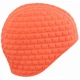 Шапочка для плавания резиновая для взрослых MD Candy bubble M051605 Красный - изображение 3