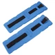 Акваманжеты мягкие отягощения для аквафитнеса и аквааэробики 2 шт MD AQUA FITNESS CUFFS M082905 размер M цвет синий - изображение 2