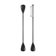 Двохстороннє весло REBEL SUP RBA-4508 - зображення 1