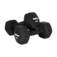 Гантелі Rebel HEX неопренові 2x10 кг чавунні - изображение 1